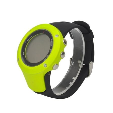 Silikonklokkerem sportrem for SUUNTO AMBIT Series 1-2-3 Svart