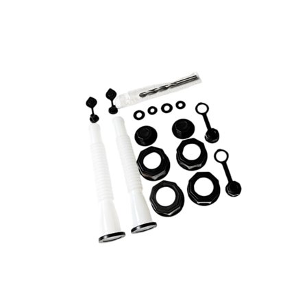 Ikke-lekkasje drivstoffkanndyse erstatningsgasskanntut for 1/2/5/10 gallon kanner