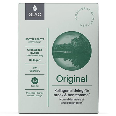 Glyc Original 80 tabl., Helse & Madvarer, Kosttilskud, Knogler, Led & Muskler