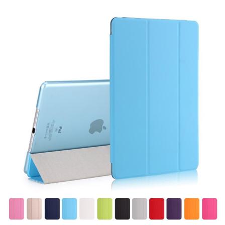 Ipad Air / 9.7" (2017) / (2018) - Slimfit Tri-fold Fodral - Ljus Lightblue Ljus Blå
