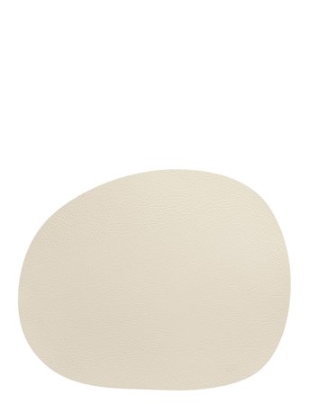 Aida Raw Buffalo - Dækkeserviet 95% Genbrugslæder Warm Nude 1 Stk 41X33,5 Cm - Beige - ONE SIZE