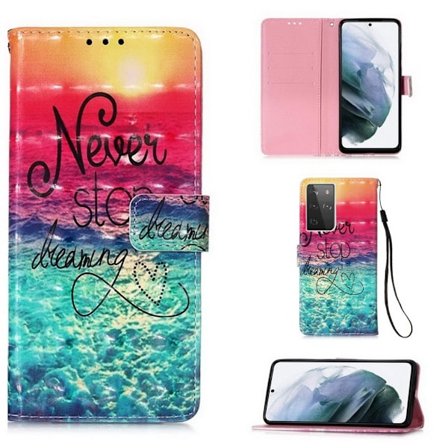 Plånboksfodral Samsung Galaxy S25 Ultra - Never Stop Dreaming