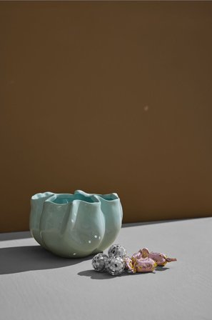 Pastill - Edna vase liten - Blå - Krukker & vaser - Fra Homeroom