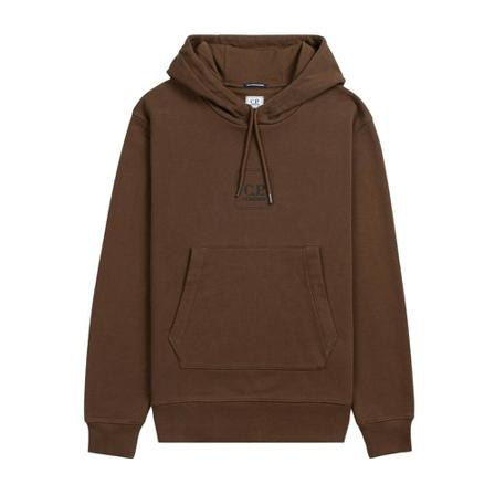 C.p. Company - Hood Tröjor - Brun - Herr - Storlek: L, Herr, Storlek: L