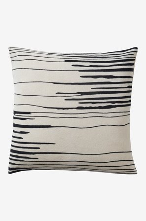 Jotex - Putetrekk 50x50 Cm Naturhvit/svart - KACE - Kjøp Pynteputer & trekk hos Jotex