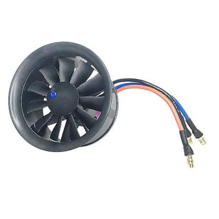 Edf 50mm 4900kv 11 Blades Rc Fan Propr Med Børsteløs Til Rc Jet Plane Dr Reservedel