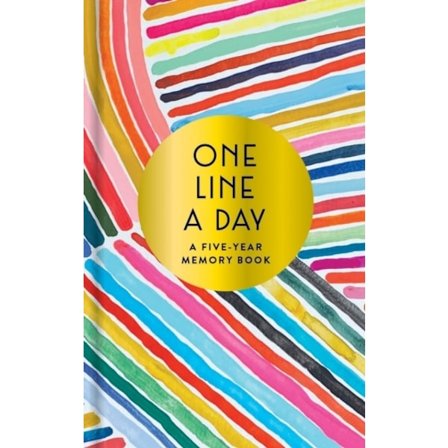 Rainbow One Line a Day - A Five-Year Memory Book 9781452174808
