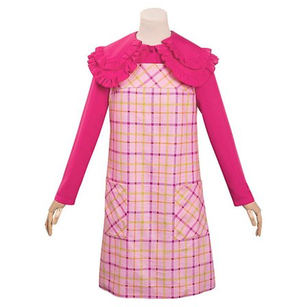 Enid Sinclair Cosplay Costume Wednesday Addams Uniform Coat Top Dress Suit Halloween Carnival Party Clothes For Disguise -a