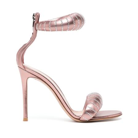Gianvito Rossi, High Heel Sandals Roze, Dames, Maat:36 EU