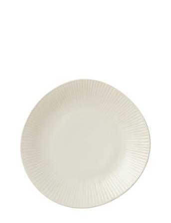 Sandvig Plate Home Meal Time Plates & Bowls Plates Hvit Broste Copenhagen