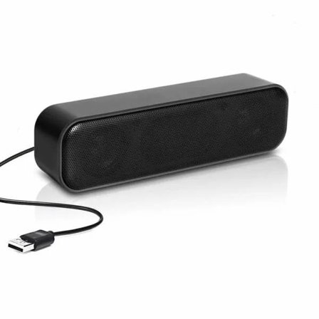 USB-tietokonekaiuttimet, langallinen mini soundbar -kaiutin tietokoneelle