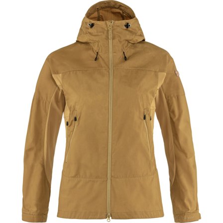 Fjällräven Dam's Abisko Lite Trekking Jacket in Buckwheat Brown | Size: Large, G-1000