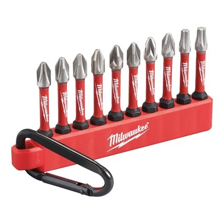 Milwaukee 4932492939 Bitssats 10 delar, Borra & mejsla