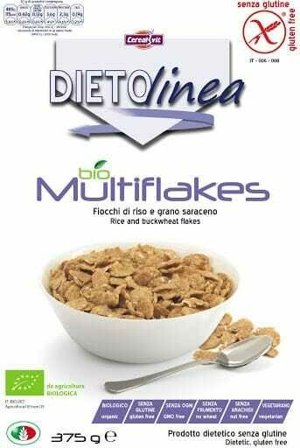Cerealvit Dietolinea Multiflakes Bio 375g