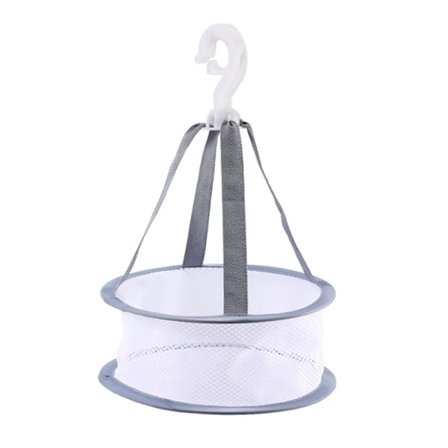 Hängande Torknät Mesh Sminkborste Torkställ för Makeup Blender Svampleksaker