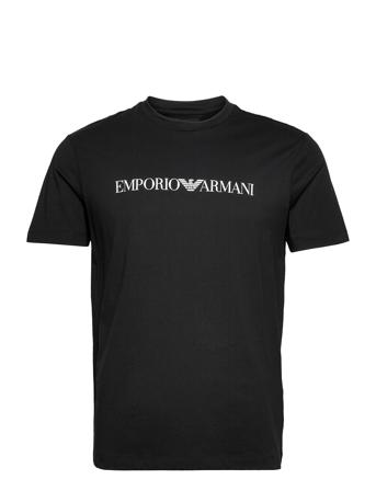 T-Shirt T-shirts Short-sleeved Musta Emporio Armani