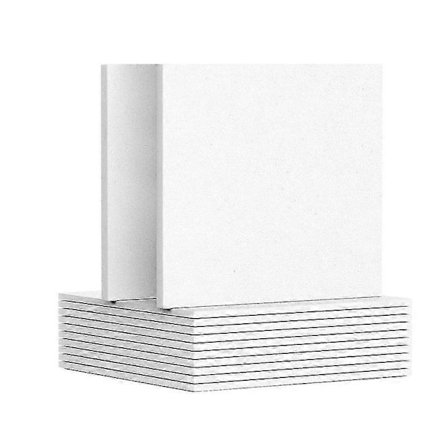 12 Pakke Akustikkpaneler, 12 x 12 x 0,3 Tommer Lydabsorberende Paneler for Vegg og Tak, for Hjem, Innspillingsstudio