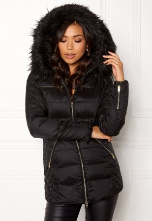 ROCKANDBLUE Eve Easy Nylon Down Black Klær