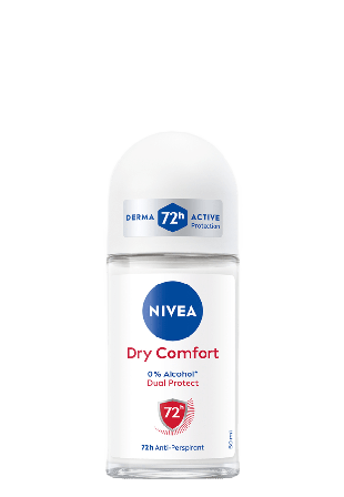 NIVEA Antiperspirant Deo Dry Comfort Roll On 50 ml Dam