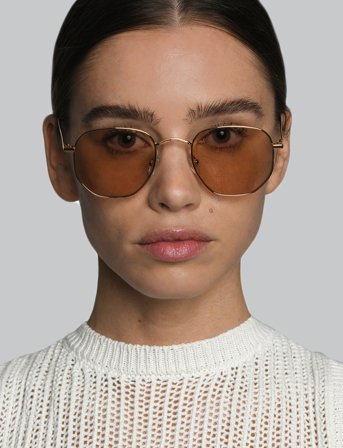 Corlin Eyewear Lucca Gold Cinnamon - Gold - ONE SIZE