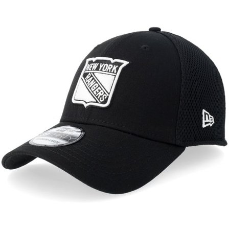 New Era - NHL Svart flexfit Keps - New York Rangers 39THIRTY Eg Neo Black/White Mesh Flexfit @ Hatstore