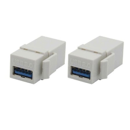 USB 3.0 Keystone Jack Insatser USB-adaptrar Kabelgränssnitt Koppling Hona