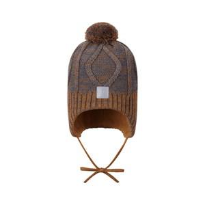 Reima Cinnamon Brown Paljakka Hat - Headwear - 48 cm - Brown - Junge
