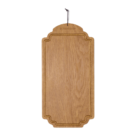 Dutchdeluxes Frukostbräda Med Ränna 19x38cm Skärbrädor & brickor Unisex Brun L