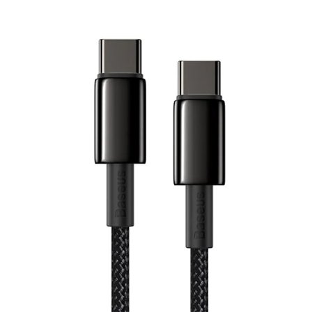 Baseus 100W Typ C-kabel för iPhone 15 USB C PD Snabbladdningskabel för Macbook Samsung Xiaomi Typ C USB C-kabel