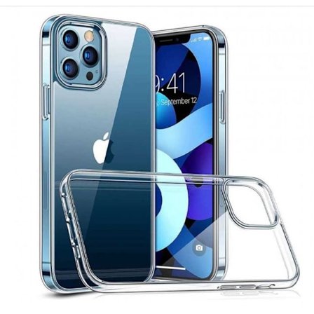 iPhone 15 Plus-fodral, genomskinligt TPU-telefonfodral (