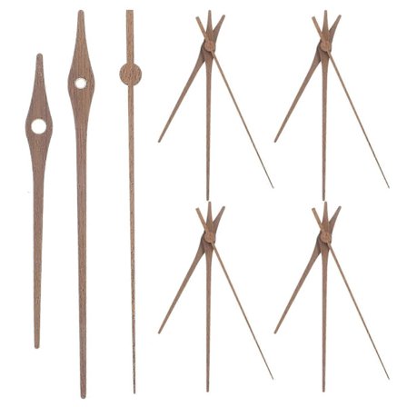 5 Sett Tre Klokkevisere Erstatning Klokkevisere Reparasjon Klokkevisere Hengende Klokkevisere for DIY (FMY) 14.50X0.30X0.20CM