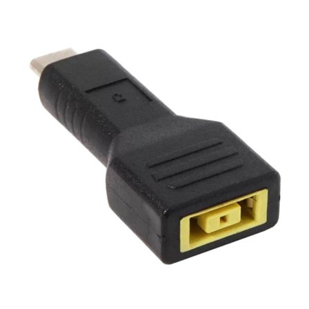 USB C Type C Han til Rektangel Hun PD45W Adapter Firkantet Opladningsport