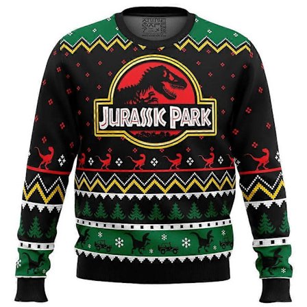 Etiikkaa kloonata Jurassic Park Ruma Joulupaita Lahja Joulupukki Villapaita Miehet 3D Syksy ja Talvi Collegepaita-lingling}