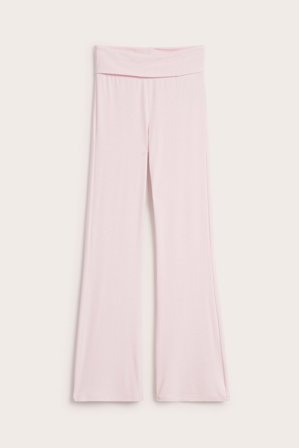 Kappahl | Utsvingt leggings Lyserosa 170 | Lyserosa