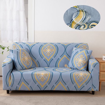 Sofföverdrag 2-sits 140-180cm Sofföverdrag med armstöd Modern Uni