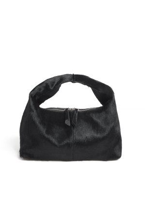 Camelia Farhoodi x NA-KD Slouchy-Handtasche aus Leder - Taschen - Schwarz - One Size