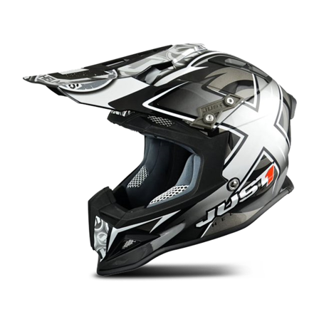 Crosshelm Just1 J12 Mister X Schwarz XXL