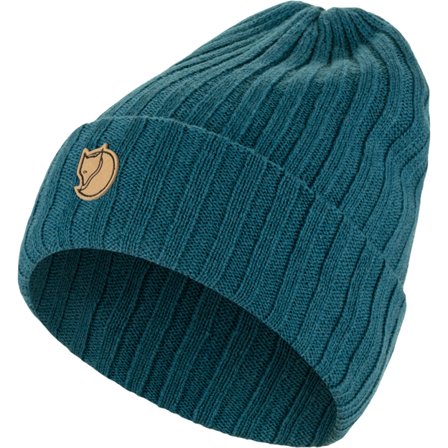 Fjällräven Byron Hat in Deep Sea, Ull