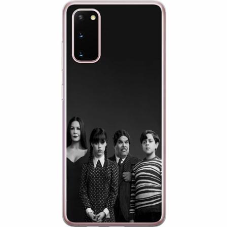 Samsung Galaxy S20 Genomskinligt Skal Wednesday Addams