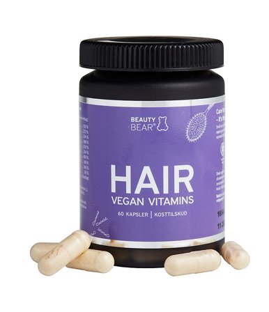 Beauty Bear HAIR 60 kaps, Helse & Madvarer, Hud, Hår & Negle, Kosttilskud Til Håret
