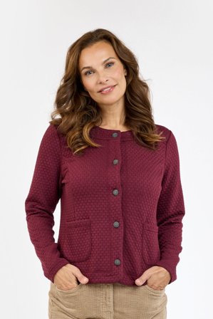 BRANDTEX - Let Jakke - Bordeaux