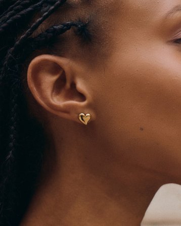 Edblad Amorina Studs Guldig Smycken Tjej - Kids Brand Store