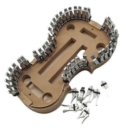 50 stk. Violinbygningsværktøj Sæt Kit Violin Limning Aluminium Klemme Clips Sæt (FMY)