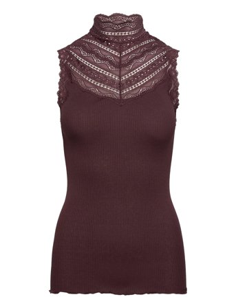 Rosemunde | Rwbenita Silk Sl Turtleneck Lace To | M