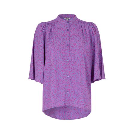 mbyM Shirt , Paars , Dames , Maat: S