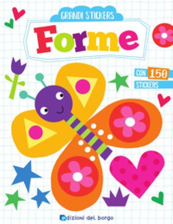 Forme. Grandi stickers. Con adesivi Elizabeth Golding