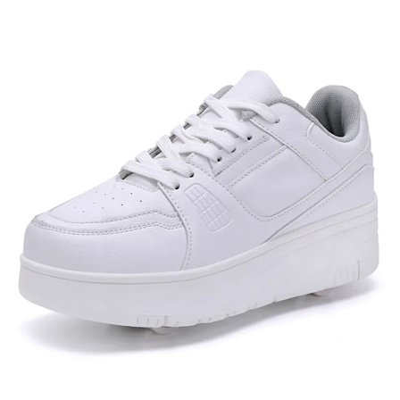 Rulleskøjtesko til børn, sneakers med hjul, rulleskøjter til børn, moderigtige udendørs sportssko til piger og drenge