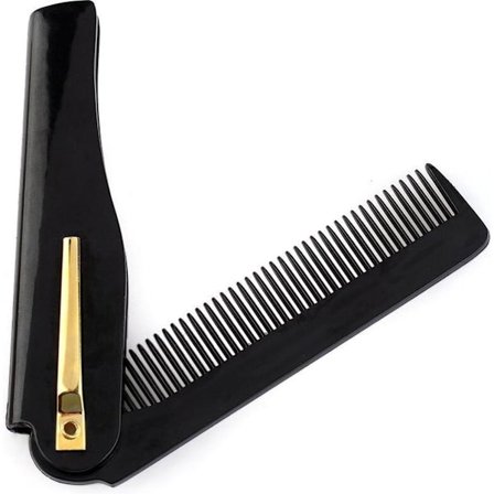 Go Go Gadget - Skäggkam - Vikbar - Hög kvalitet - Hållbar - Lätt att använda - Återanvändbar