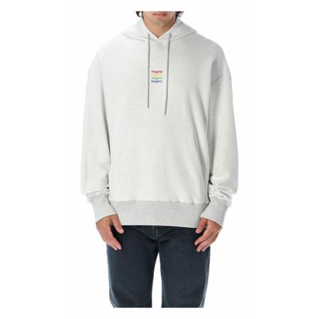 Msgm Hoodie , Grijs , Heren , Maat: XL