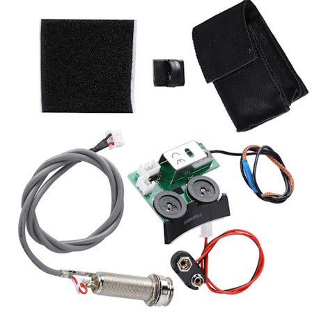 Akustisen kitaran mikrofonijärjestelmä VT1-tallanastan mikrofoni EQ DIY kitaratarvikkeelle